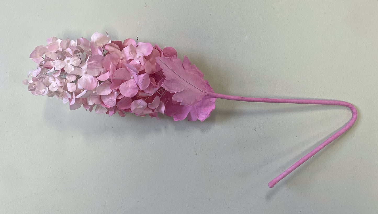 Paper Hydrangea Flower in Pink