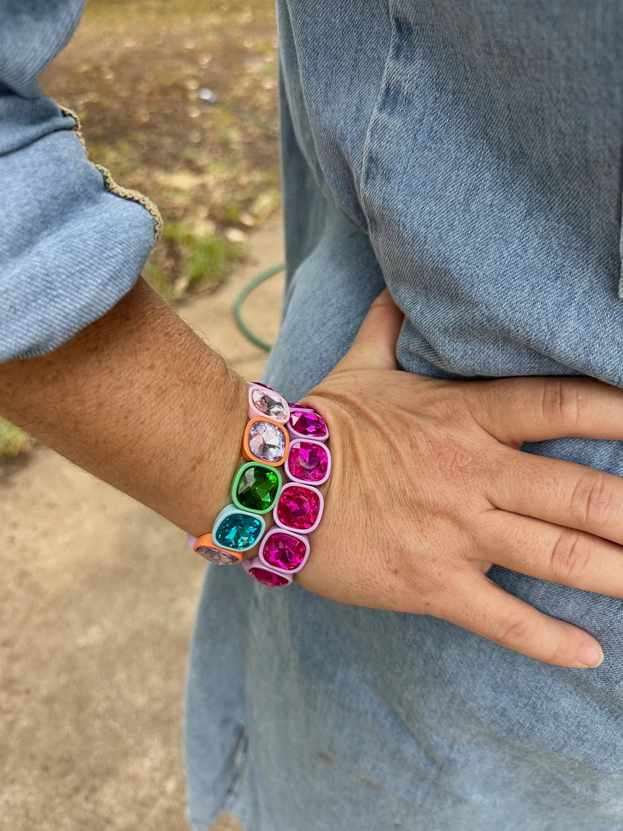 Colourful Gen Bangle Bracelet