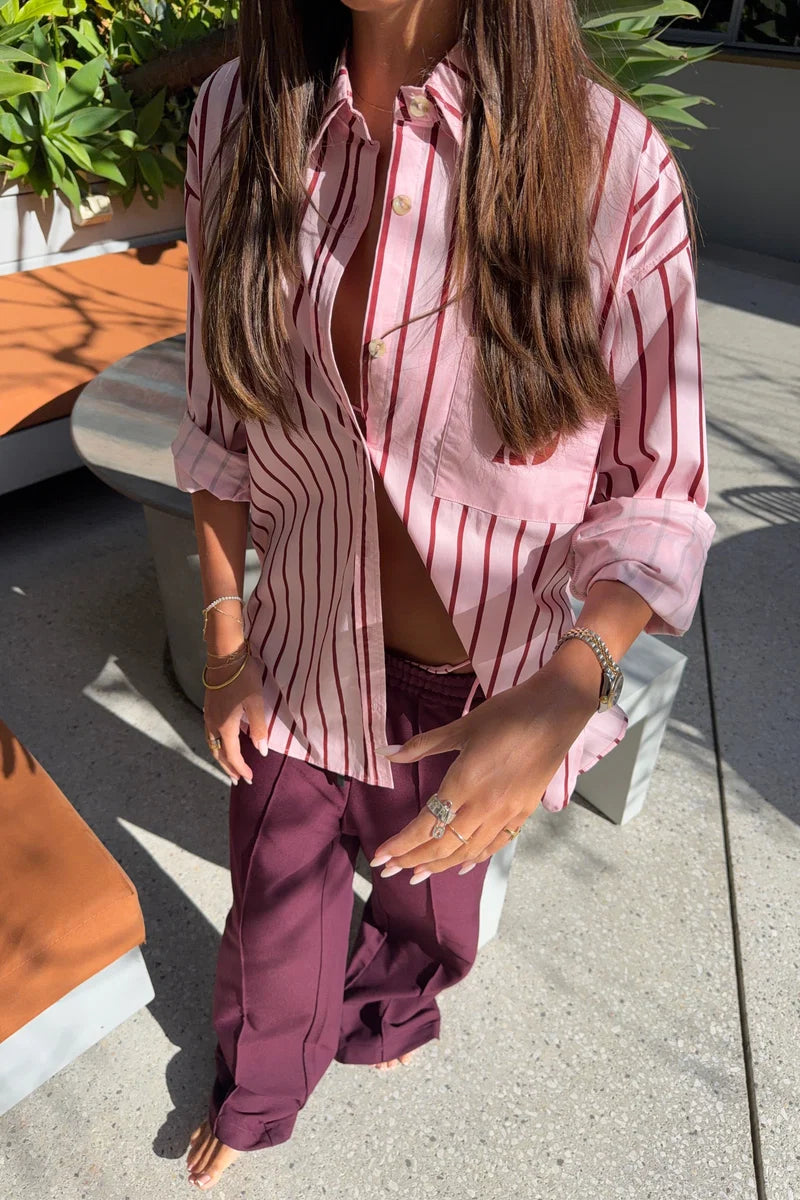 Pomodoro Pant in Burgundy