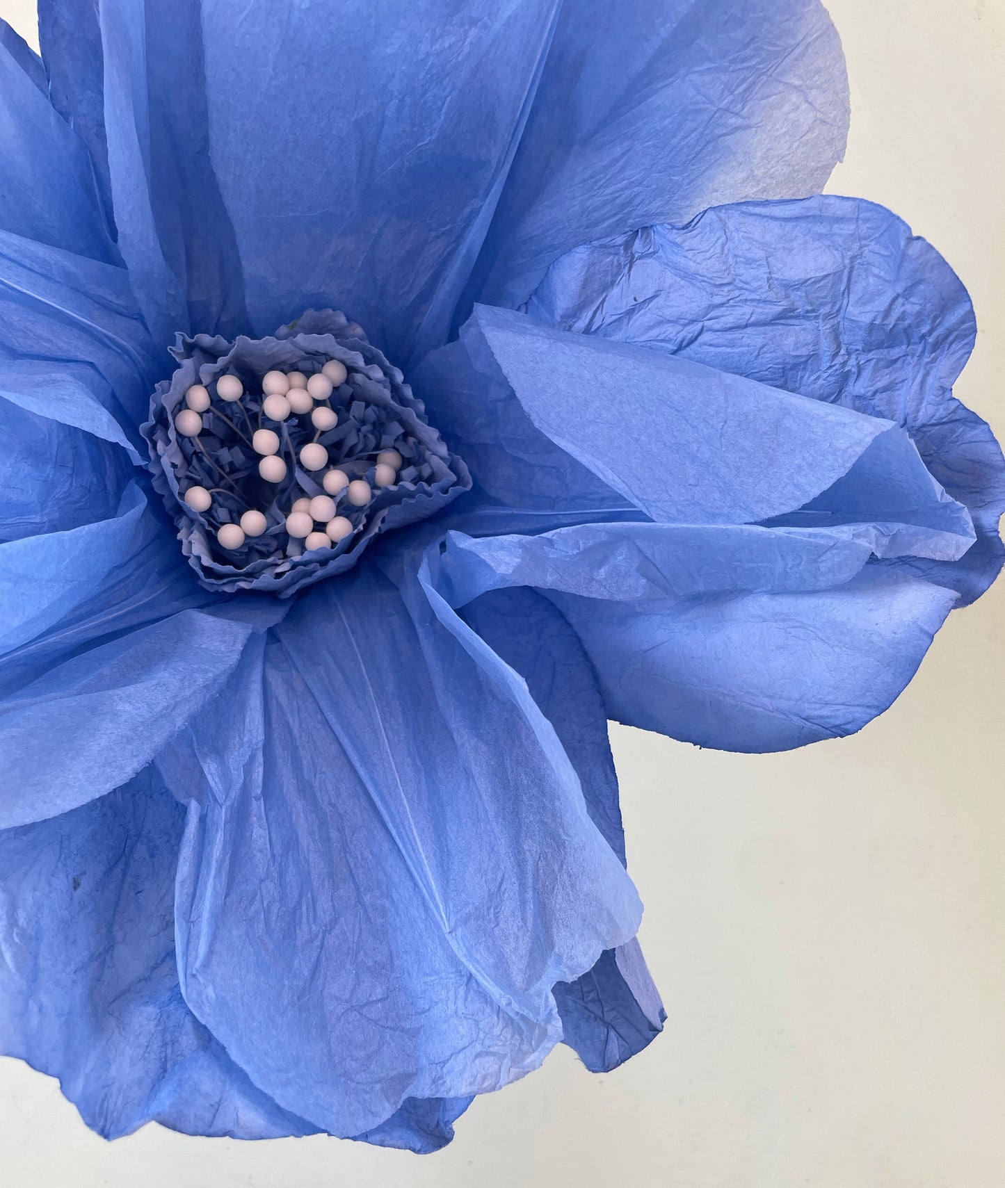 Paper Flower XL in Blue