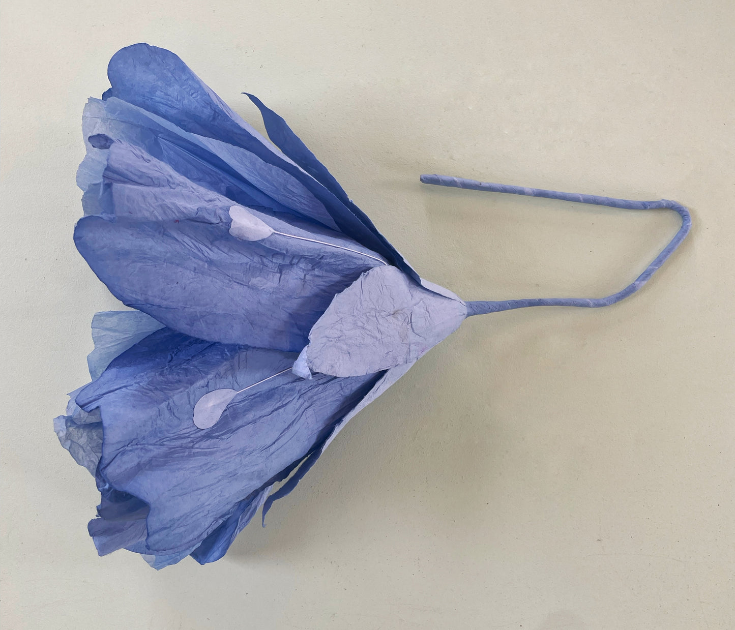 Paper Flower XL in Blue
