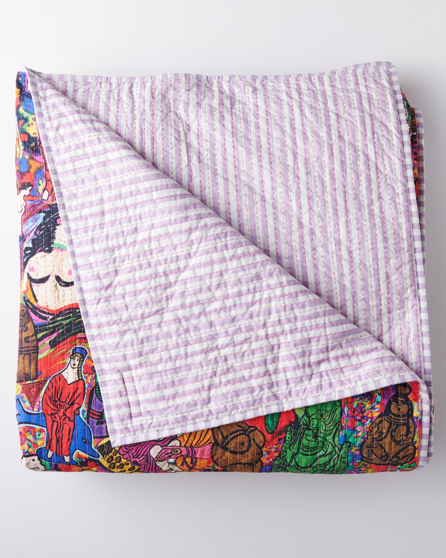 Kip&Co x Jenny Kee Goddesses Kantha Bedspread