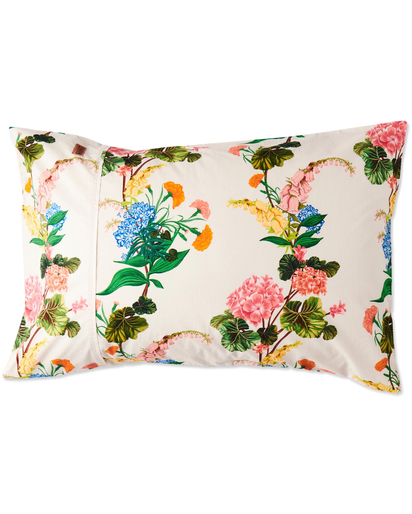 Bouquet Beauty Organic Cotton Pillow Cases 2 Piece Set