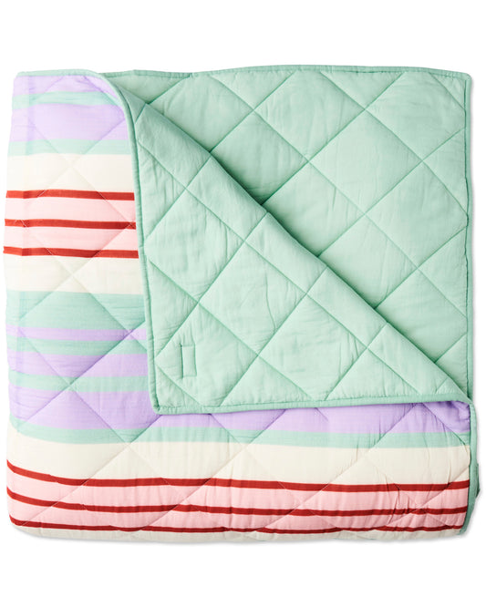 Island Delight Organic Cotton Quilted Bedspread