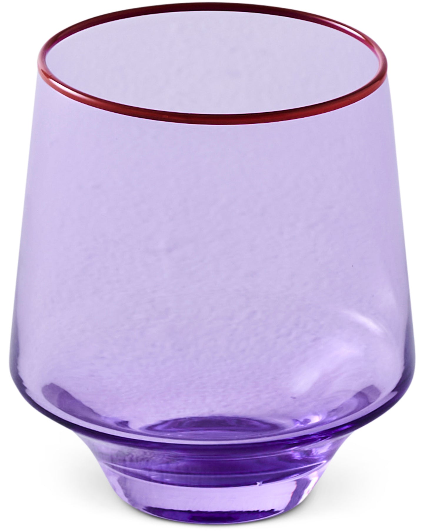 Lilac Colour Block Tumbler Glasses 2 Piece Set