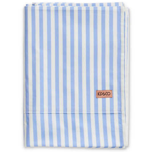 Seaside Stripe Organic Cotton Flat Sheet