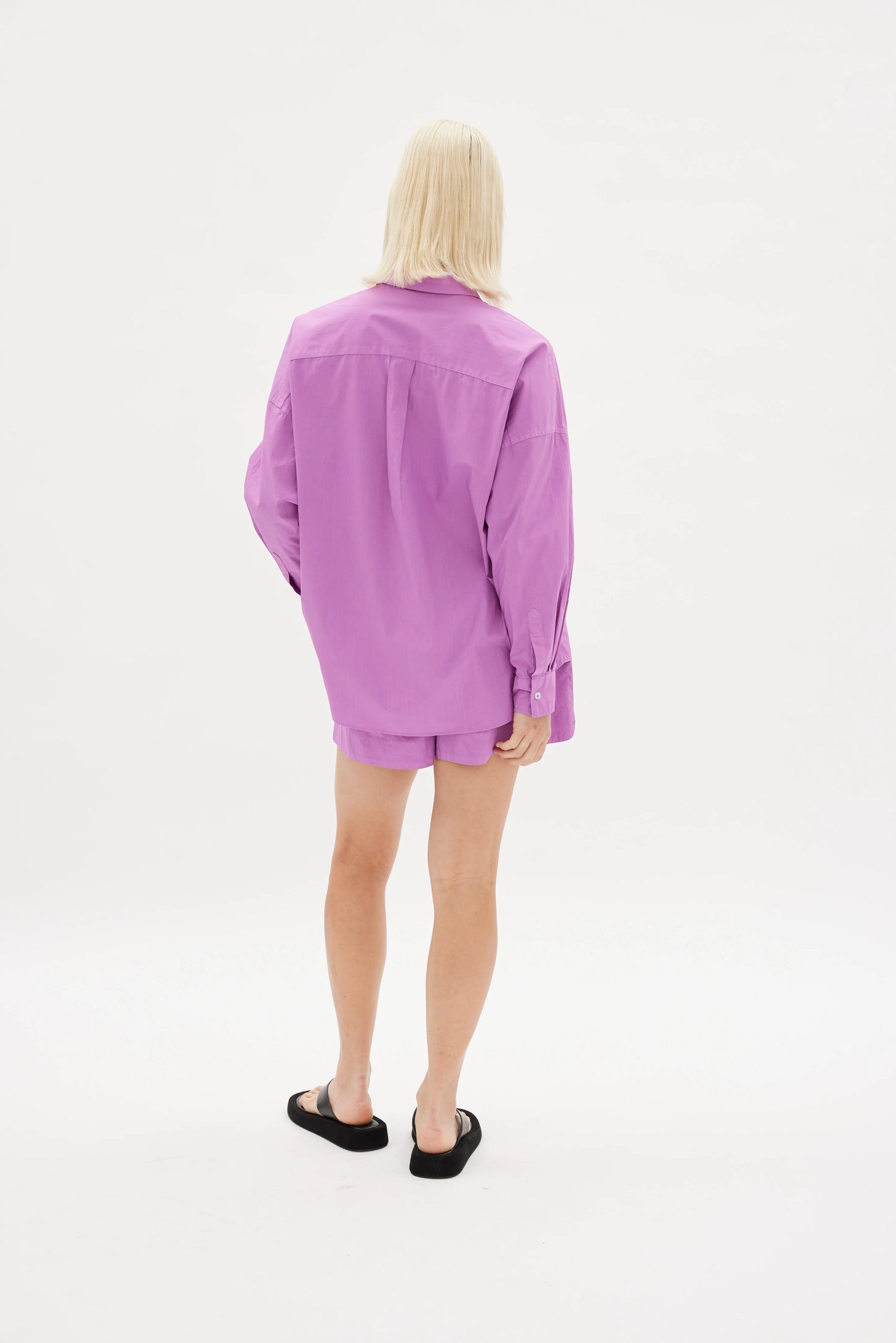 The Chiara Shirt in Fuschia