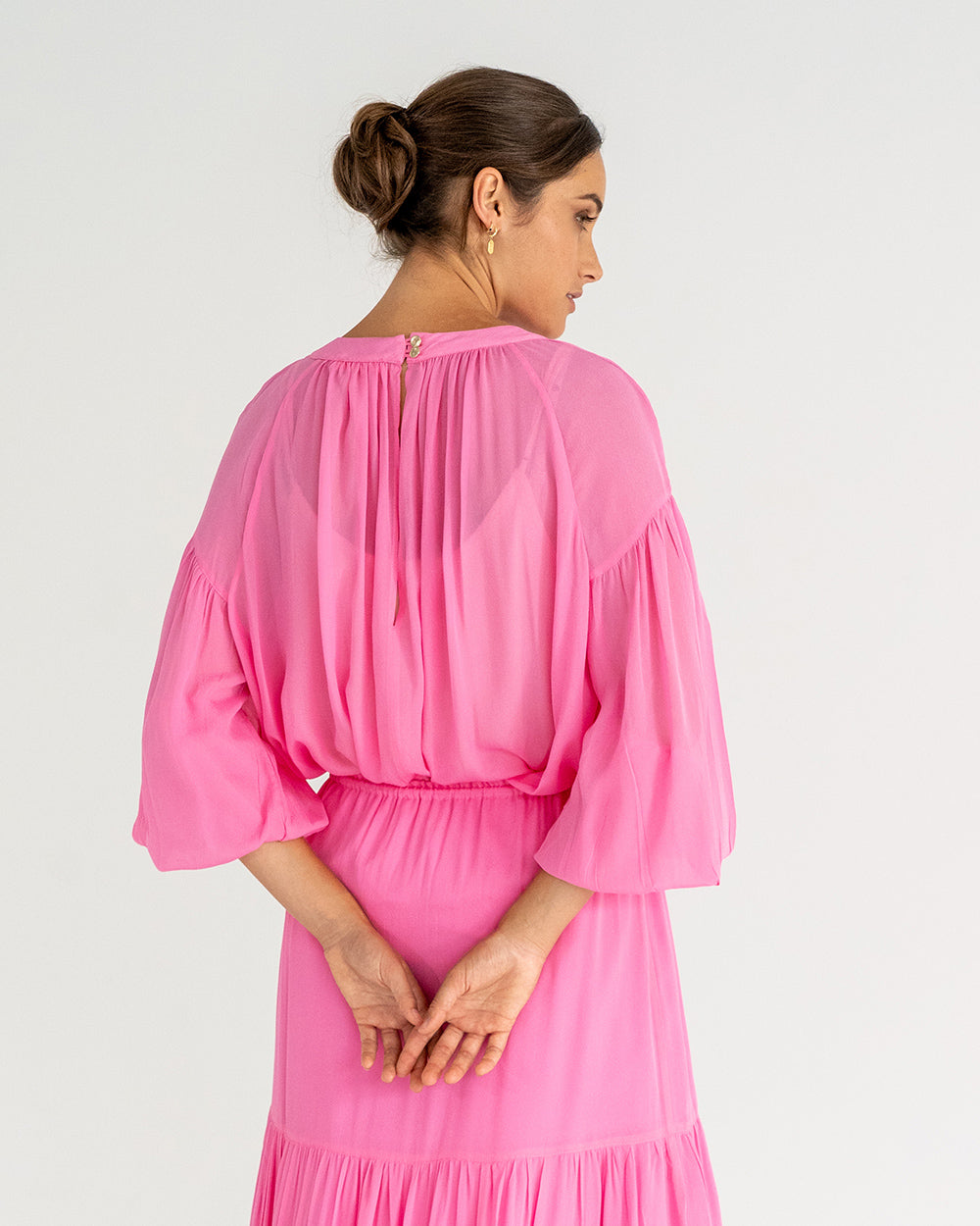 Laurent Blouse in Orchid Pink