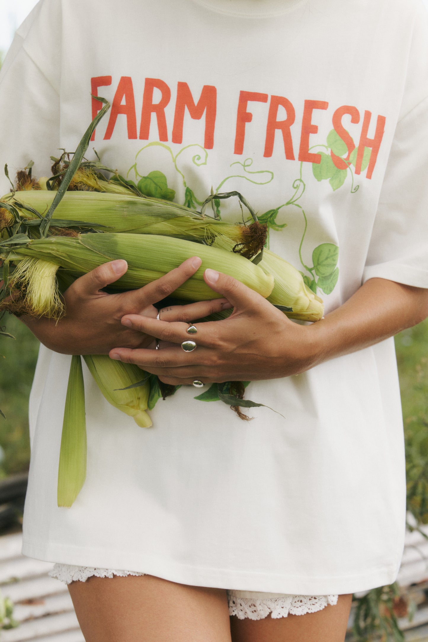 Farm Fresh Oversized Tee
