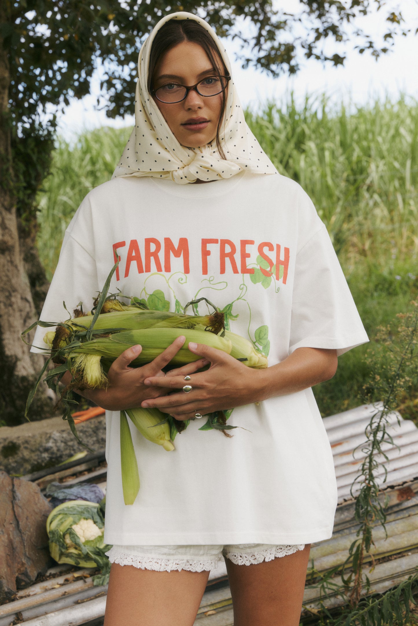 Farm Fresh Oversized Tee