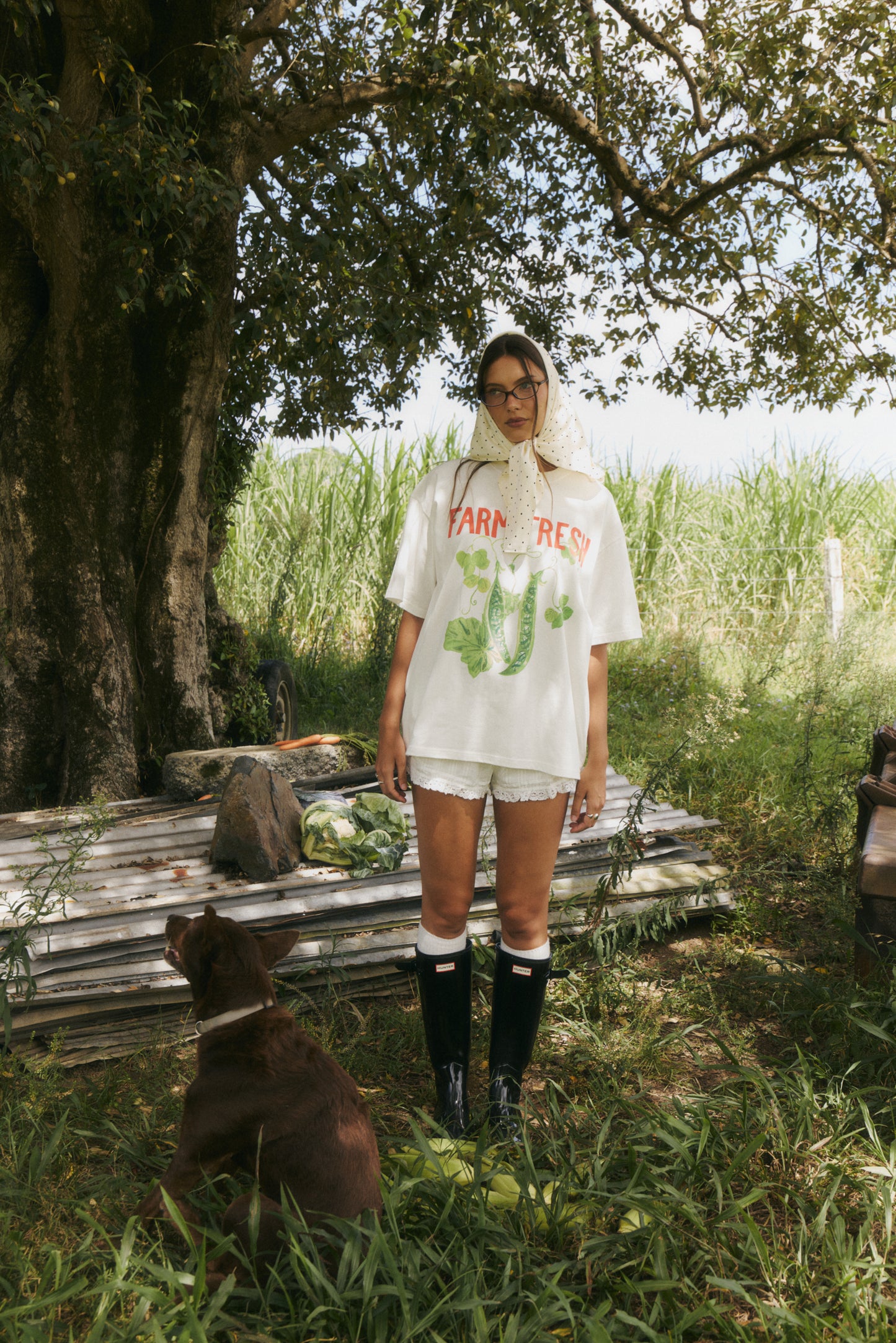 Farm Fresh Oversized Tee