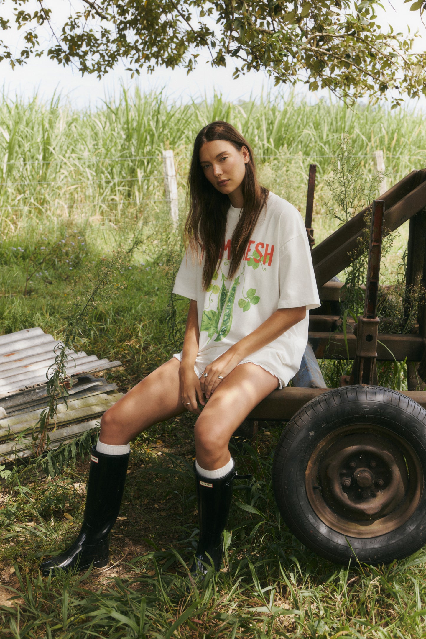 Farm Fresh Oversized Tee