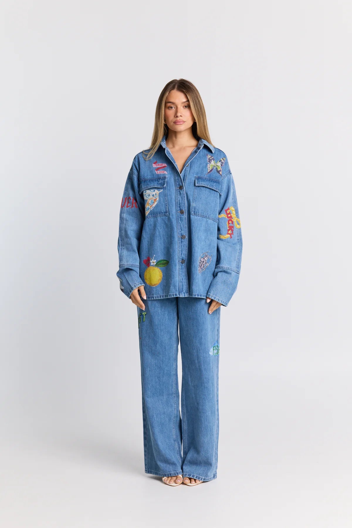 Tattoo Denim Jacket