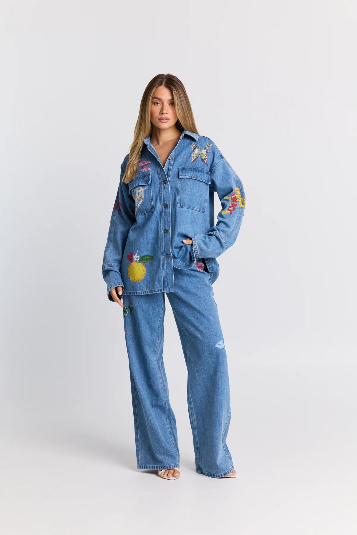 Tattoo Denim Jacket