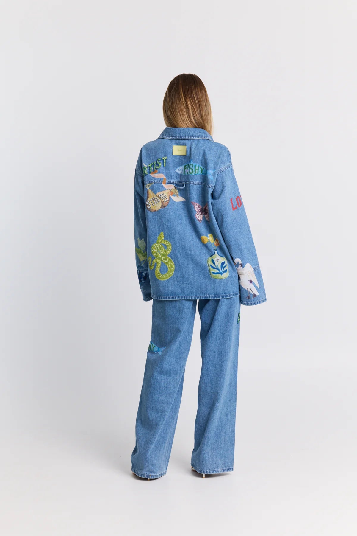 Tattoo Denim Jacket