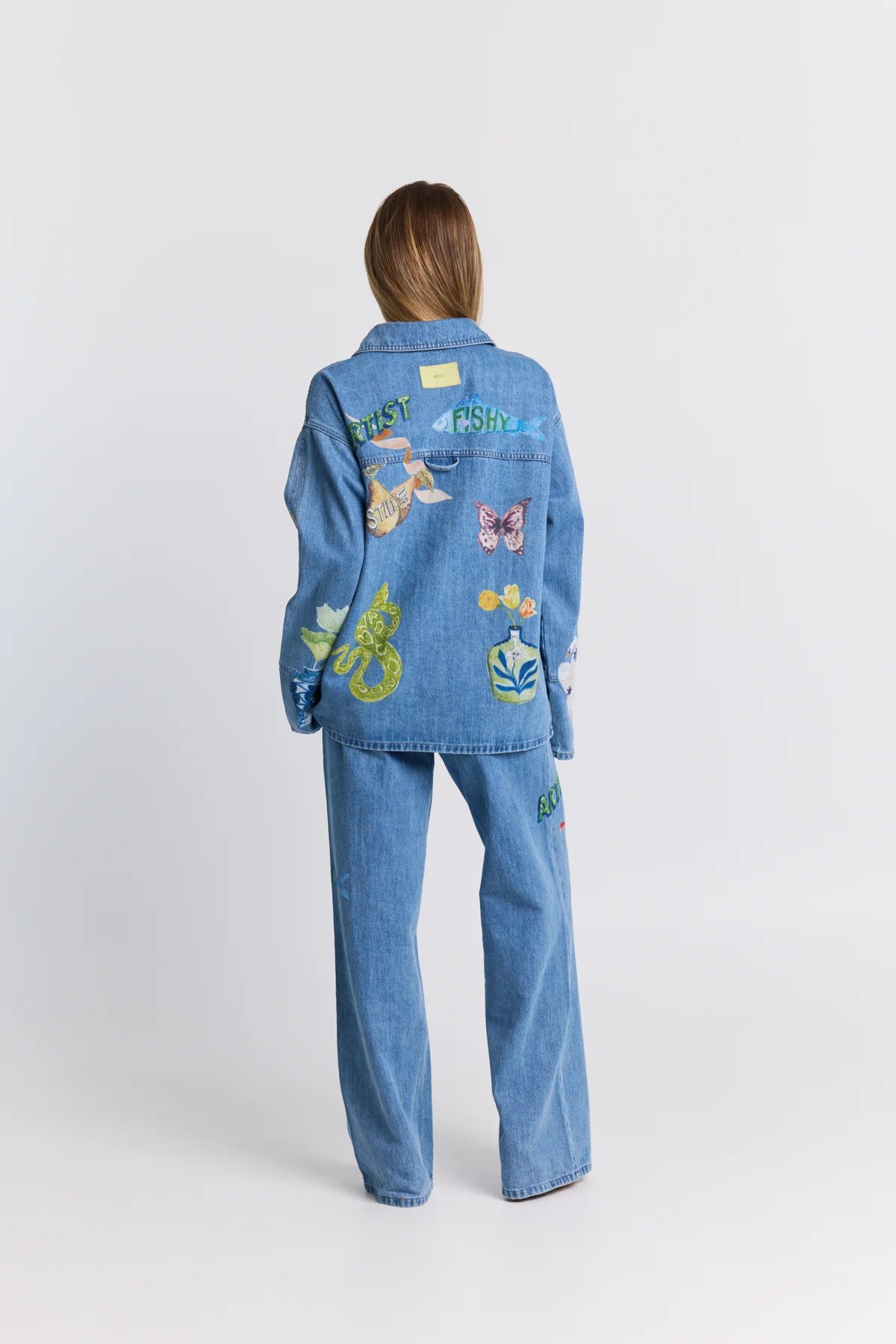 Tattoo Denim Jacket