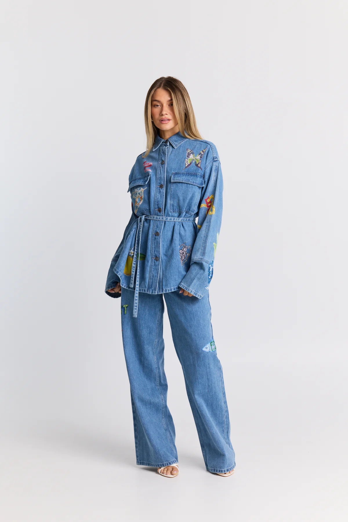 Tattoo Denim Jacket