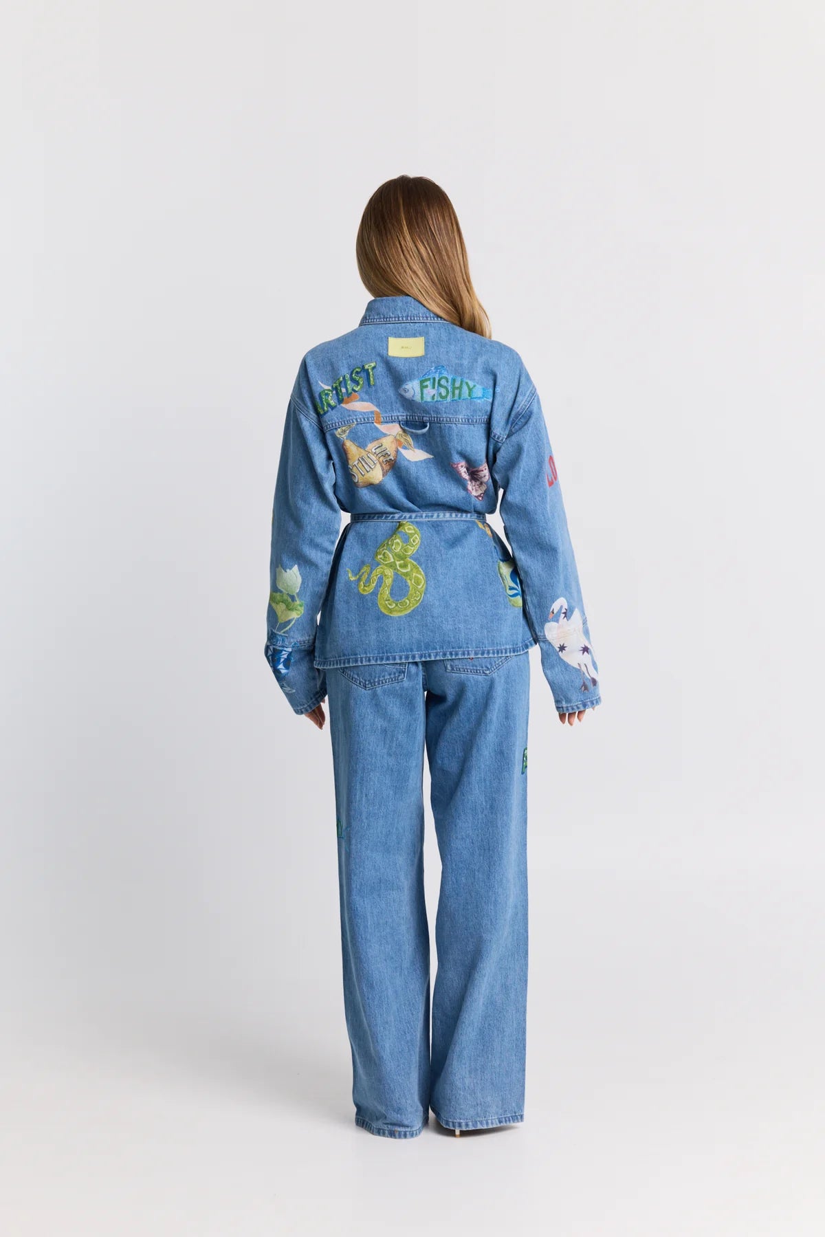 Tattoo Denim Jacket