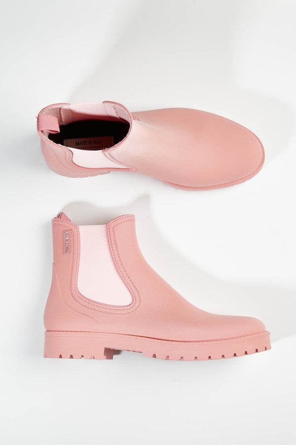 Laney Rainboots in Blush Pink