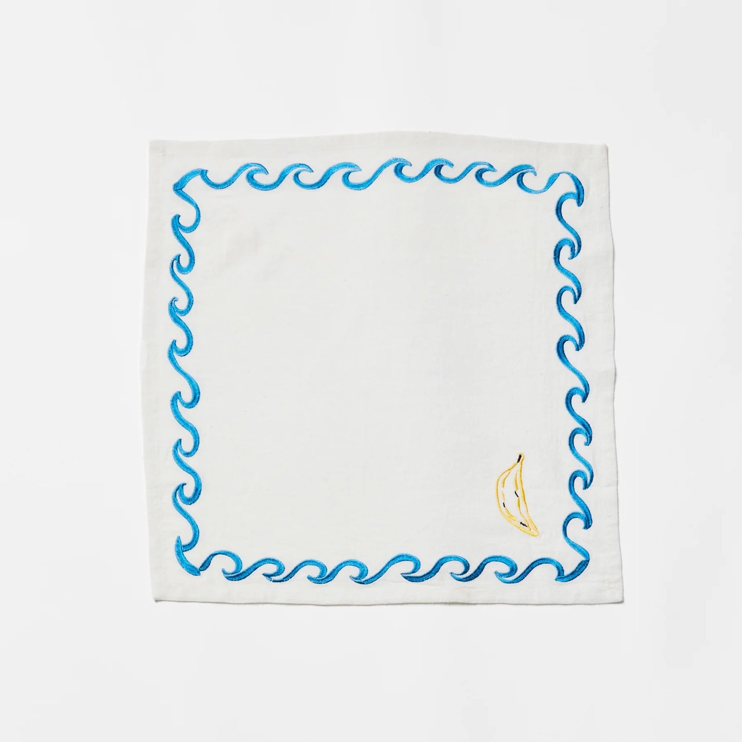 Mixed Surf Embroidered Napkins (set of 6)