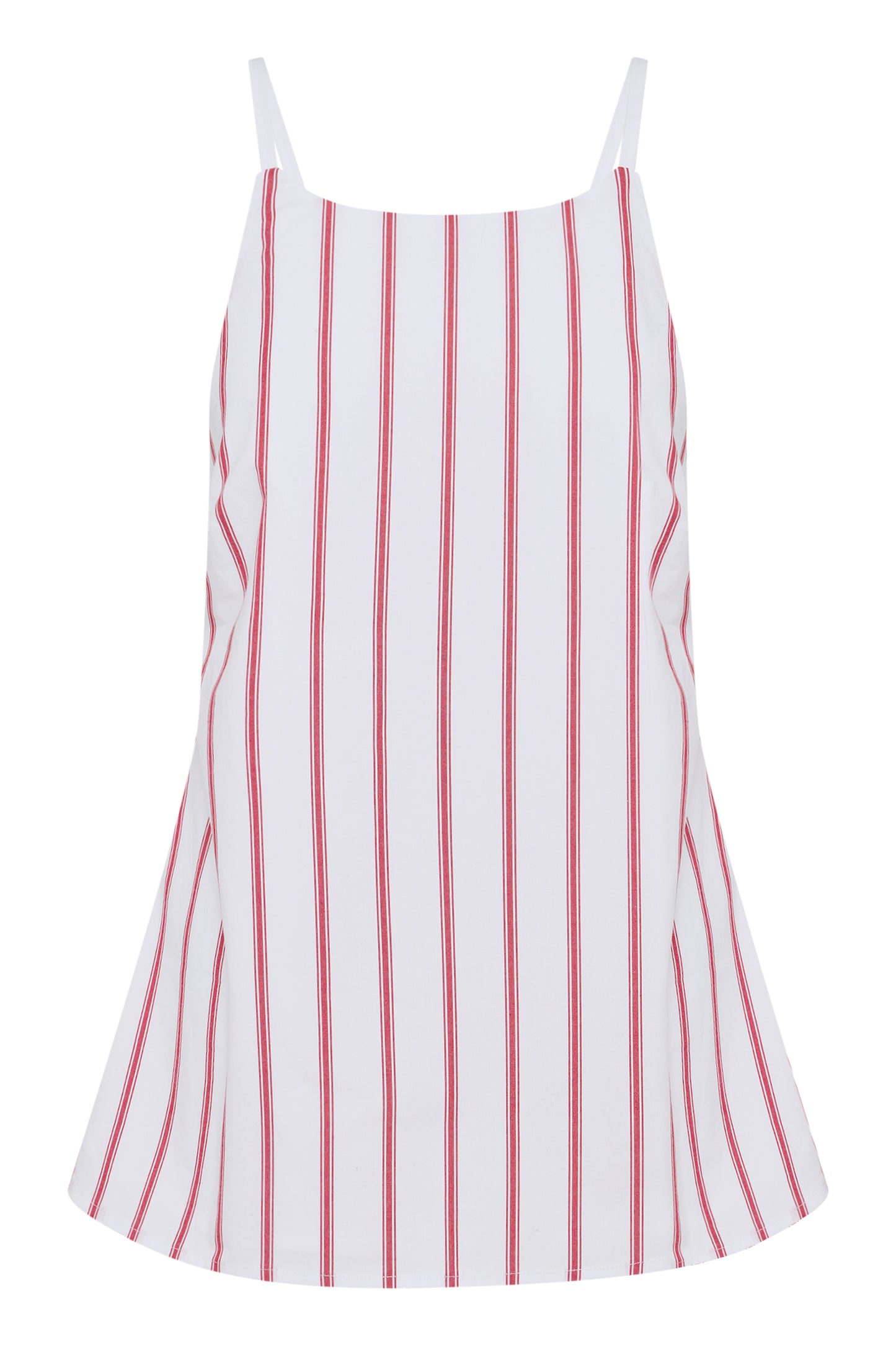 Anouk Stripe Top in White Stripe