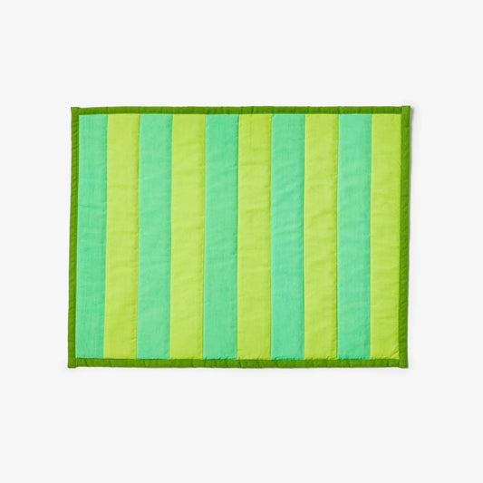 Striped Green Placemats