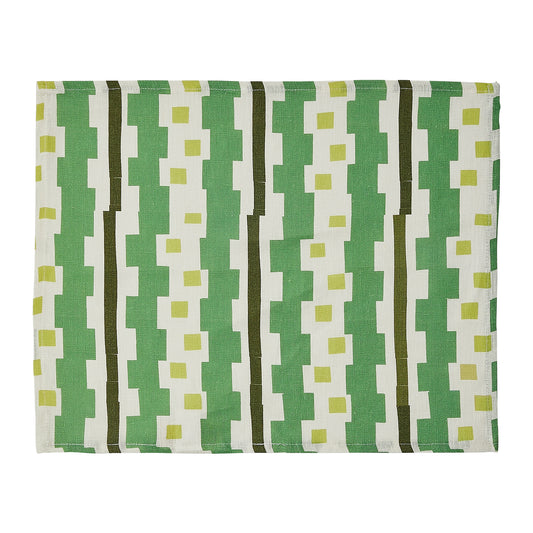 Bauhaus Green Placemats Set of 2