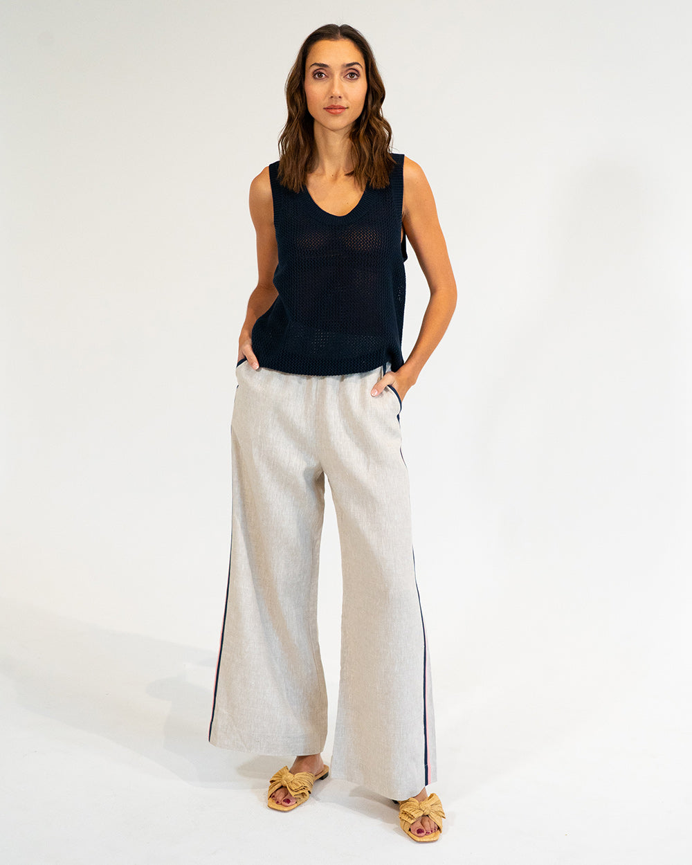 St Moritz Pant in Natural