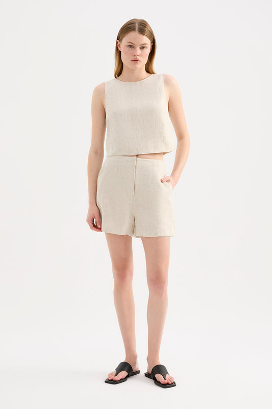Marli Linen Shorts