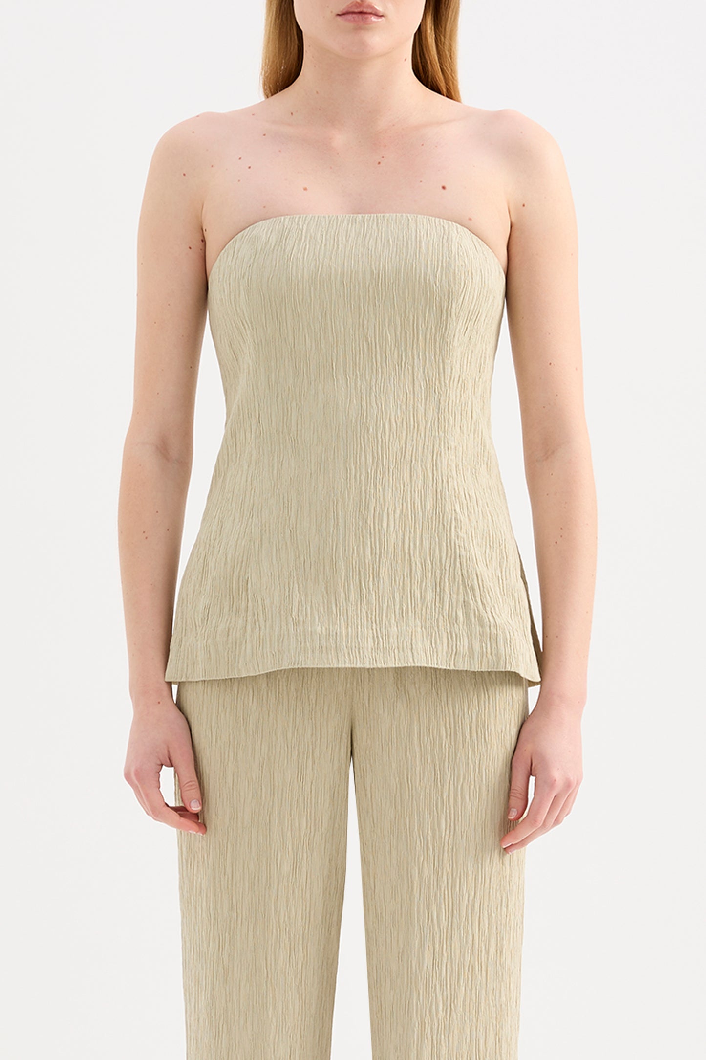 Danika Bodice in Artichoke