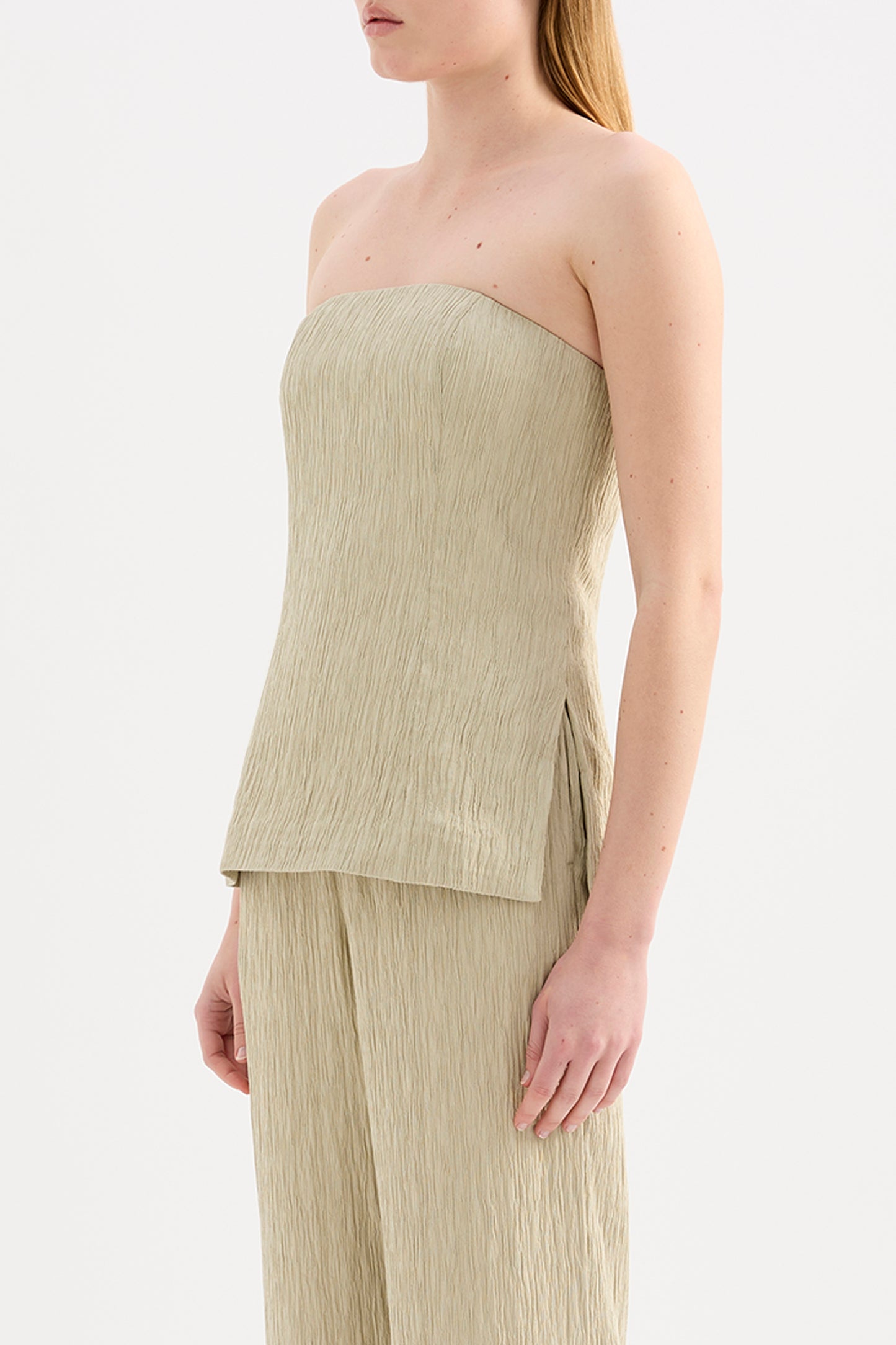 Danika Bodice in Artichoke