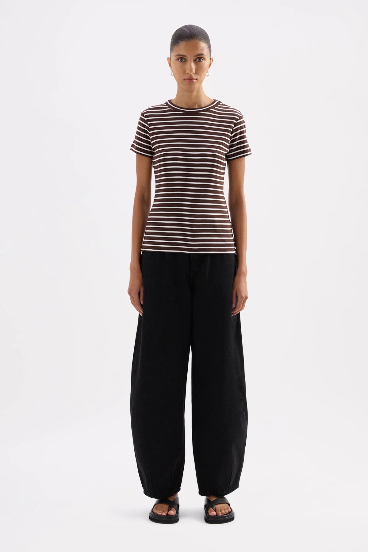 Organic Stripe Baby Tee