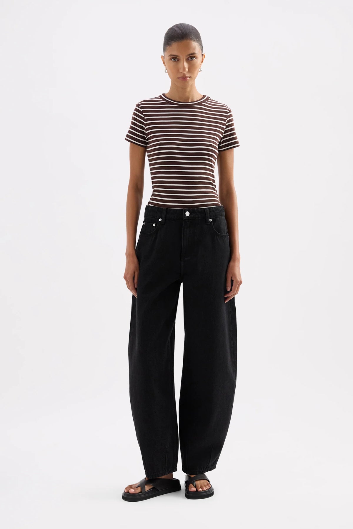 Organic Stripe Baby Tee