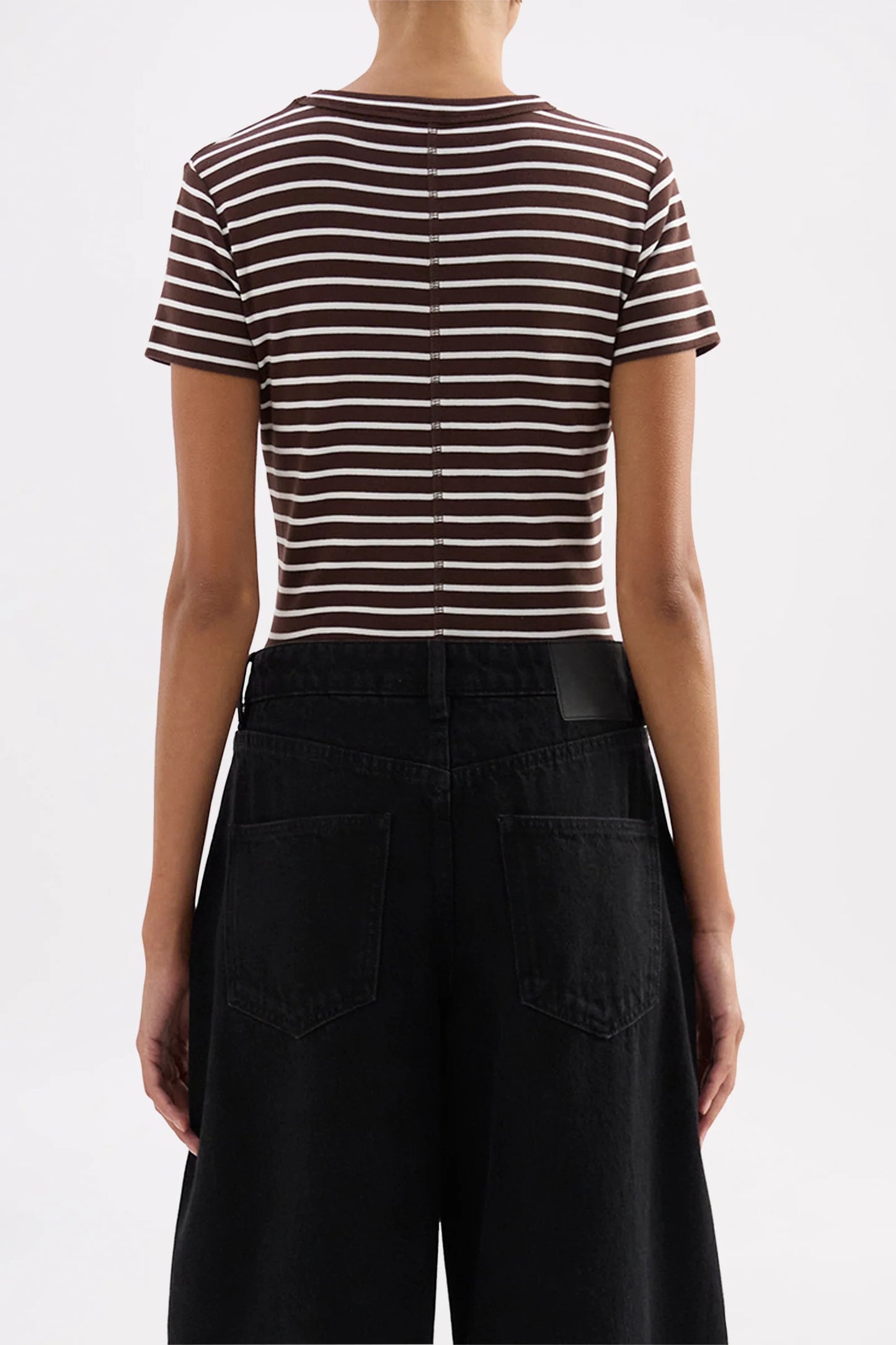 Organic Stripe Baby Tee