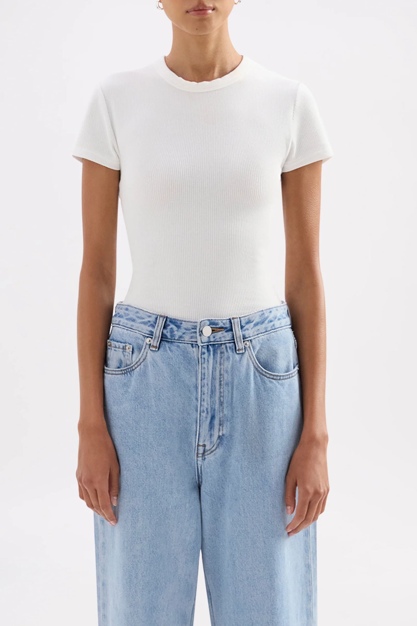Organic Rib Tee