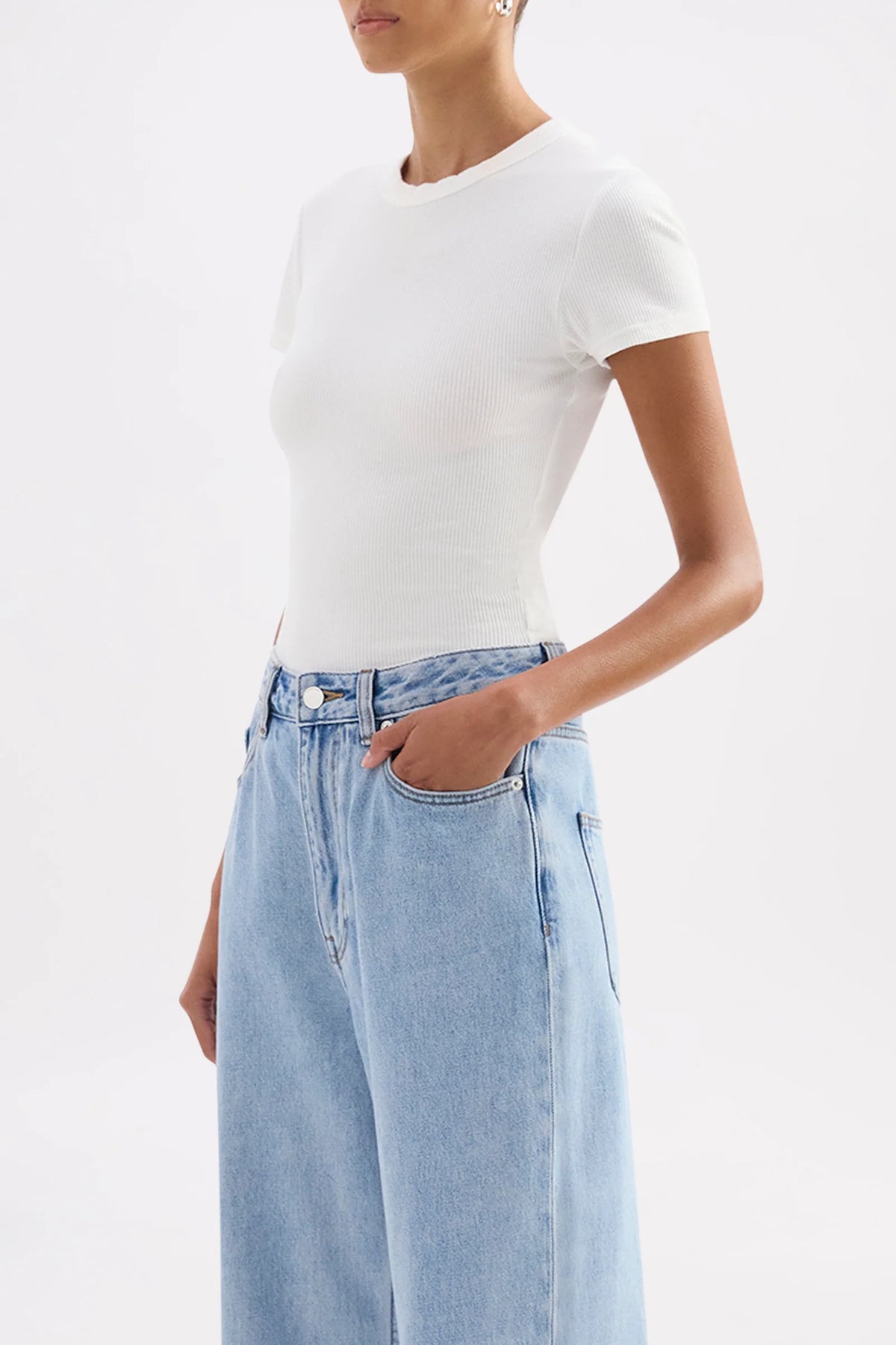 Organic Rib Tee