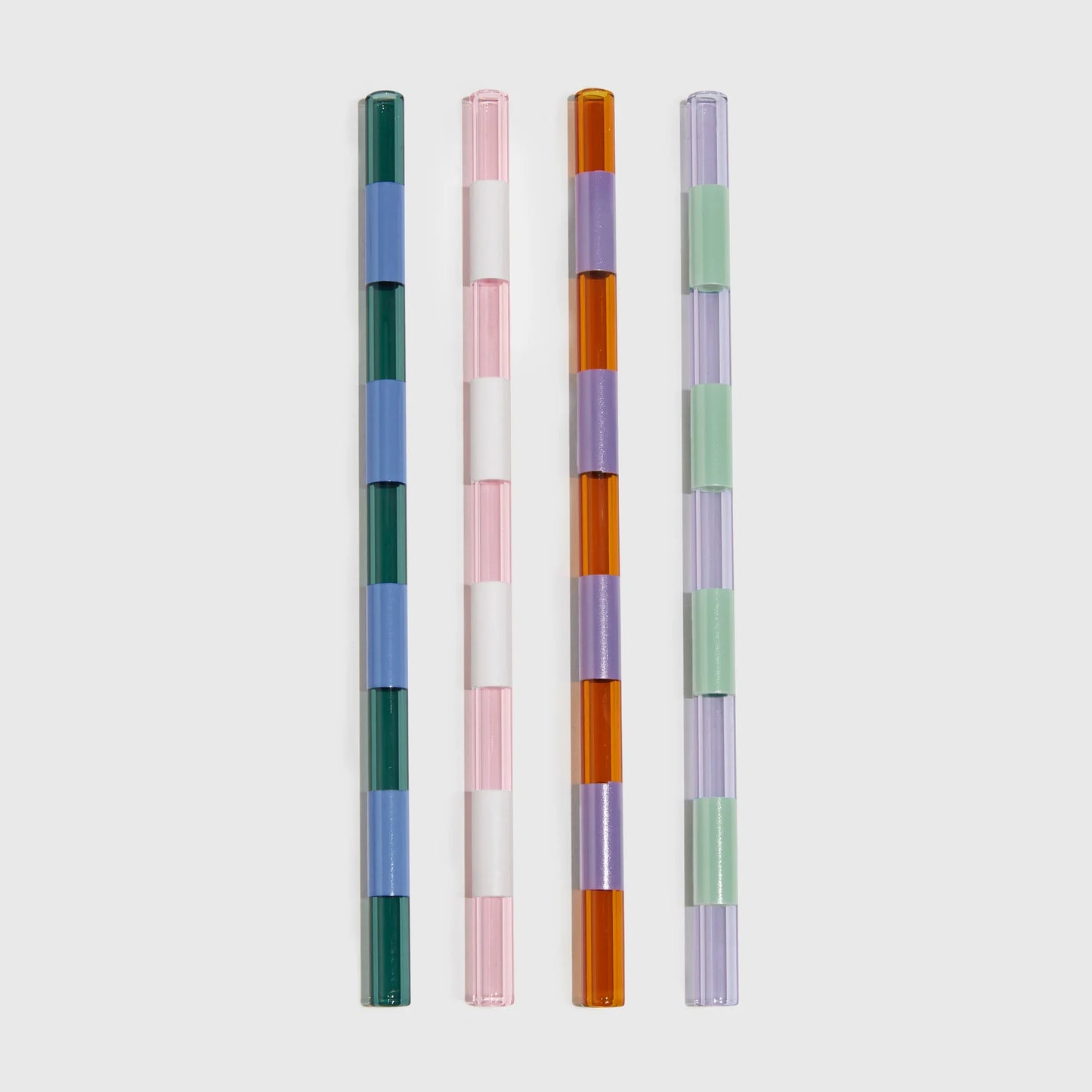 Striped Straws - Mixed Four Pack
