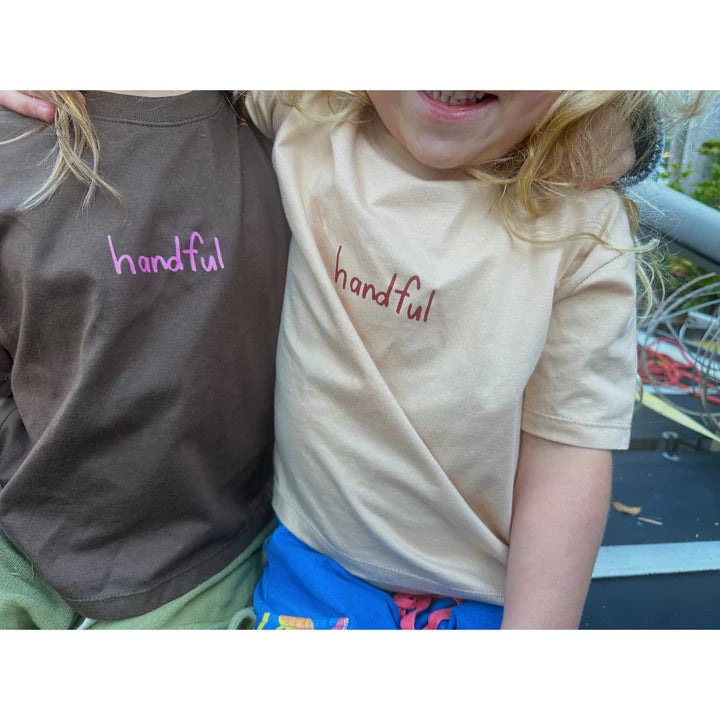 Handful Kids Tee in Macchiato