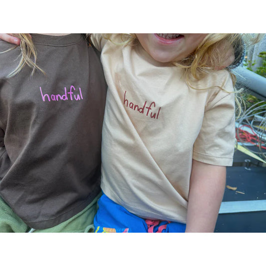 Handful Kids Tee in Macchiato