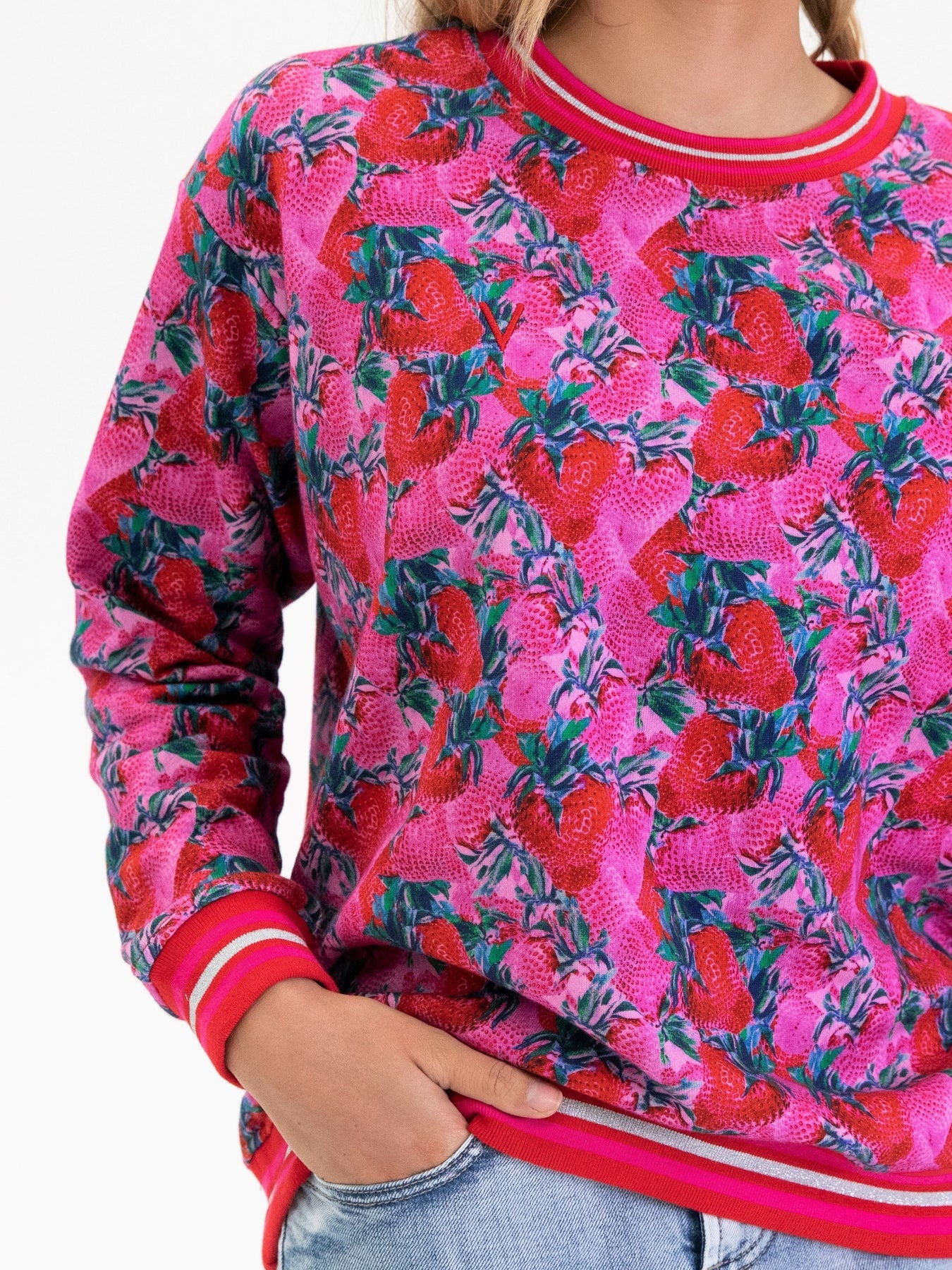 Strawberry Fields Sweater