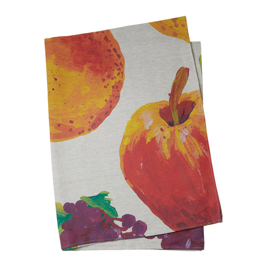 Fruit Multi Linen Tablecloth