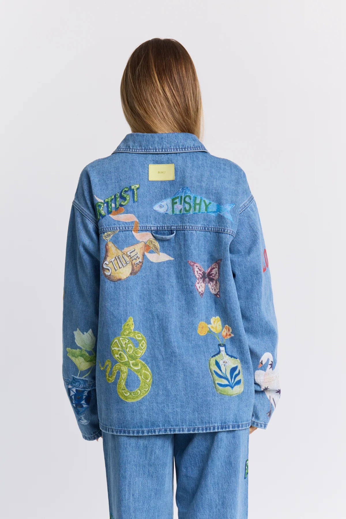 Tattoo Denim Jacket
