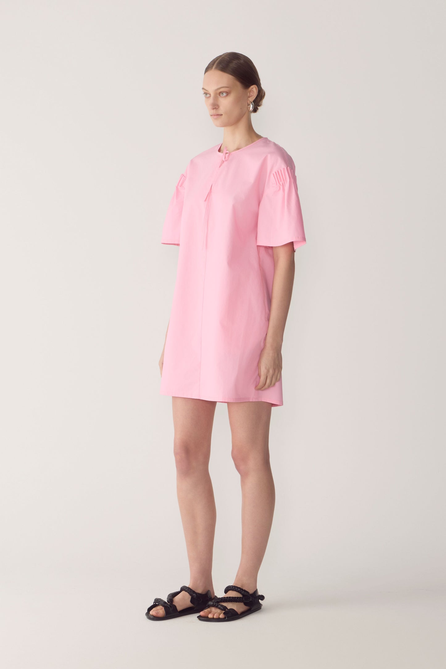 Zuri Dress in Taffy Cotton Tencel