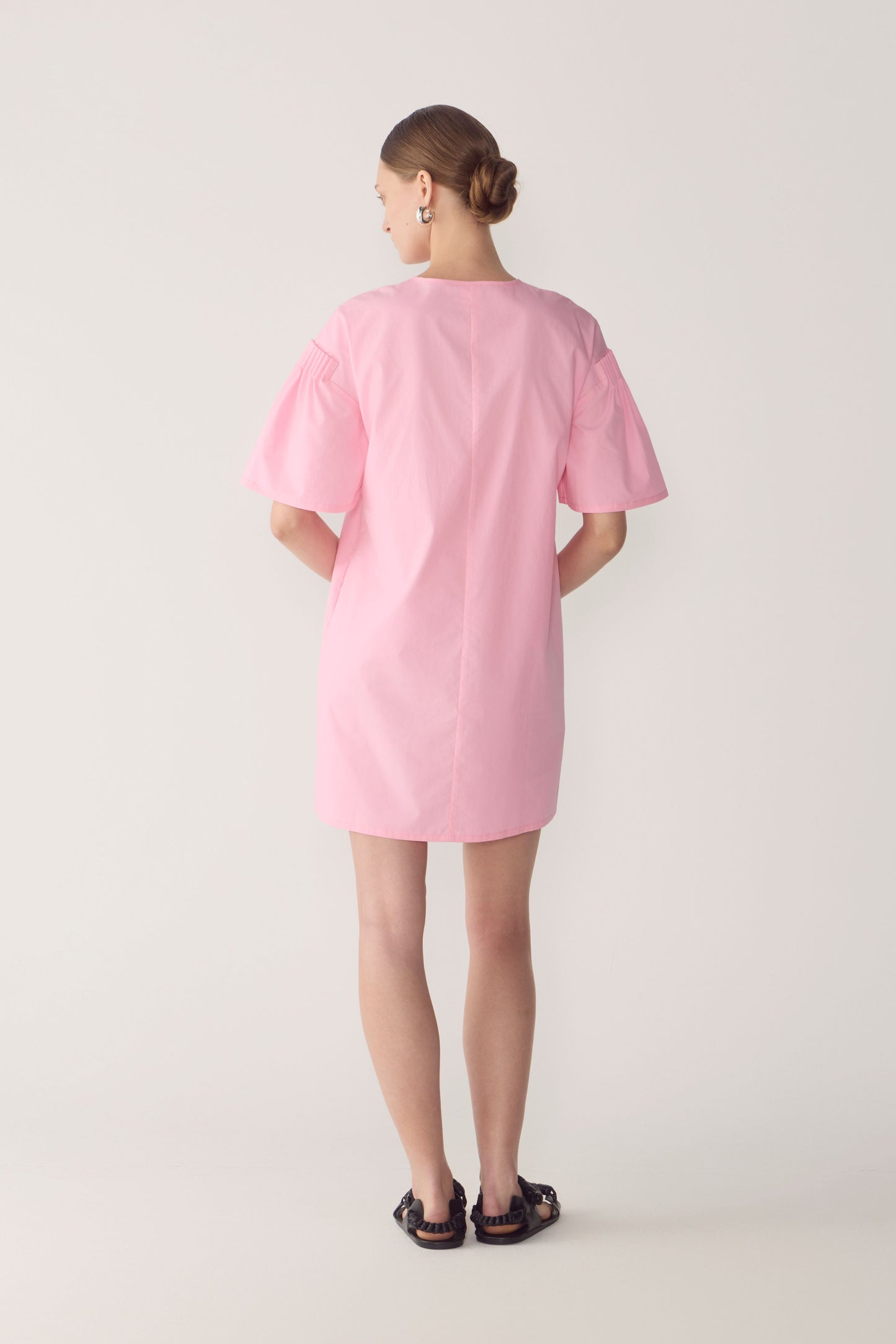 Zuri Dress in Taffy Cotton Tencel