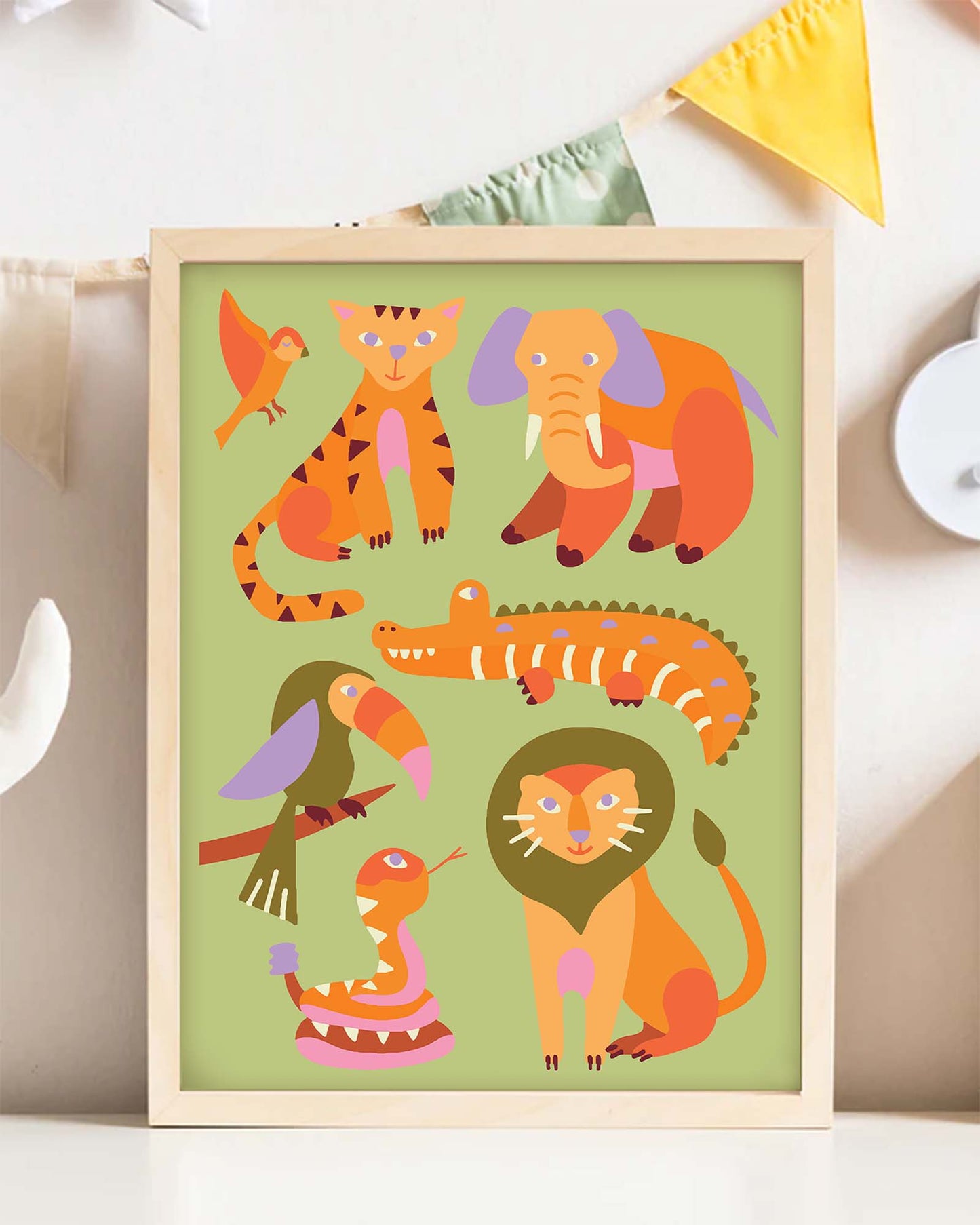 New - Kids Paint by Numbers - Little Safari