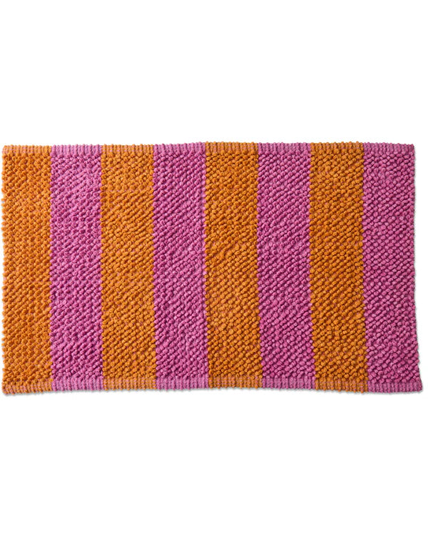 Fun Times Stripe Bath Mat