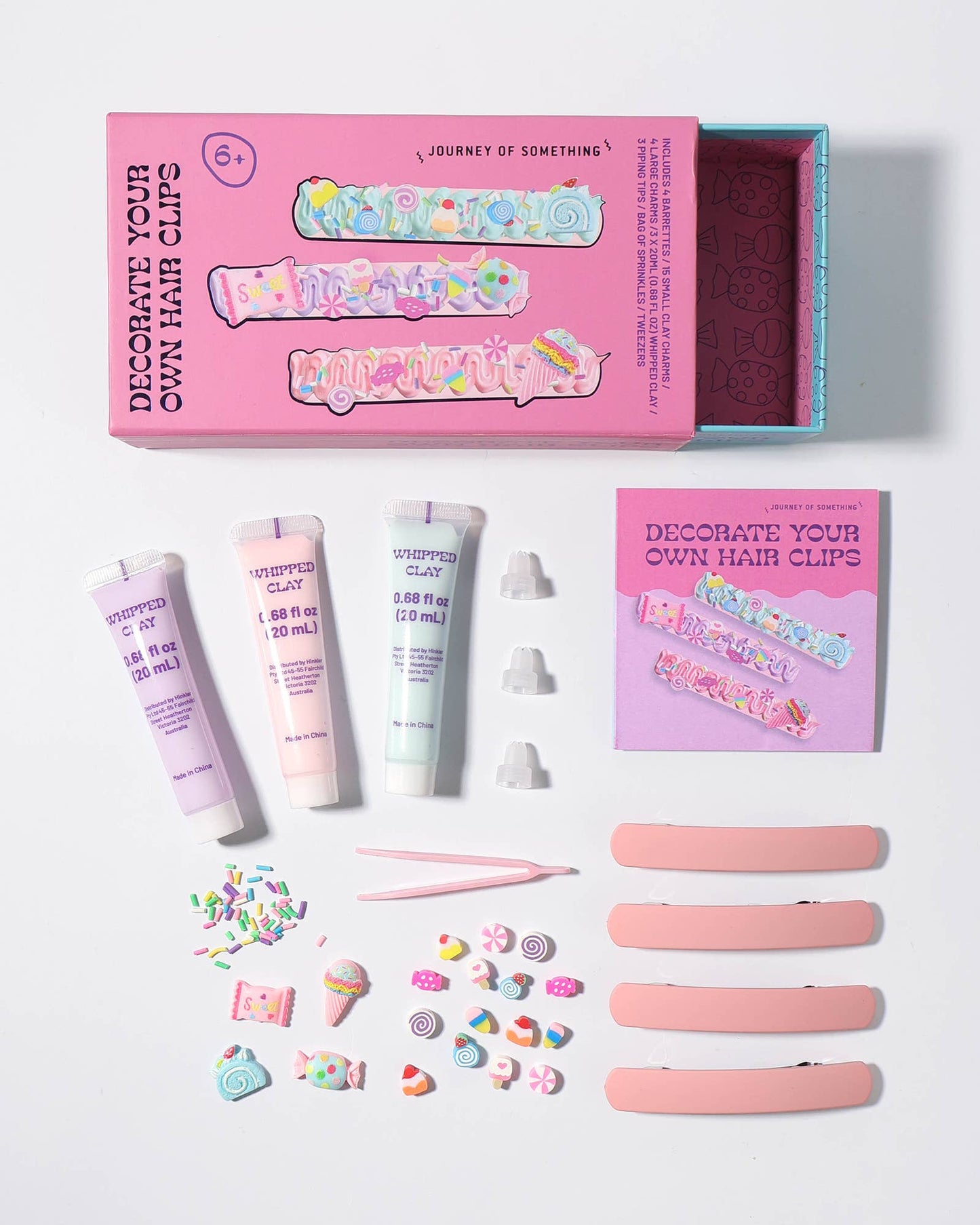 Decorate Your Own Hair Clips