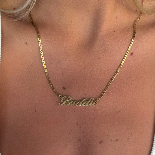 Baddie 18k Gold Plated Necklace