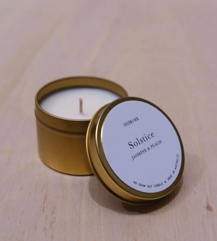 Studio Sol Travel Tin Candles