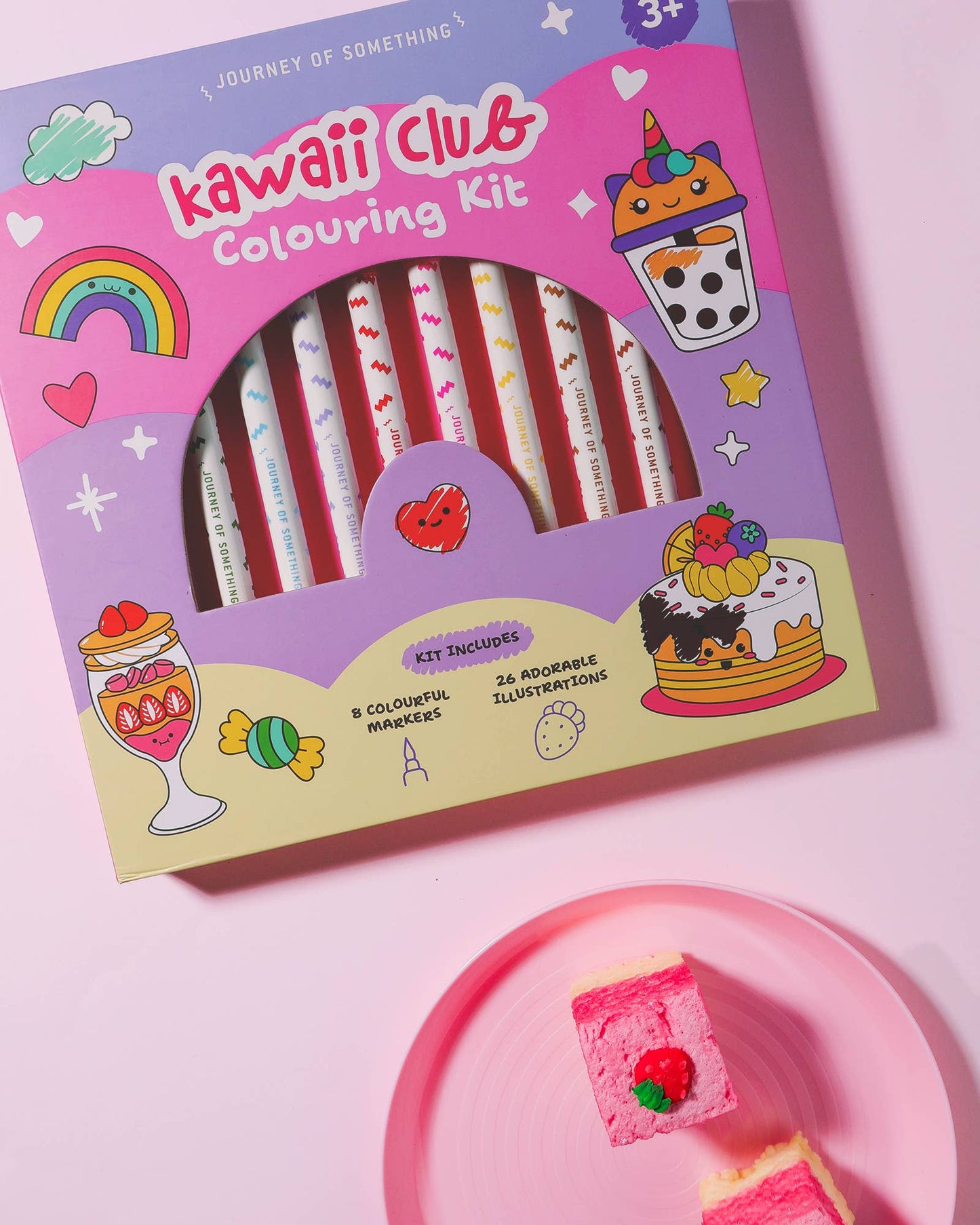 Kawaii Club Colouring Kit